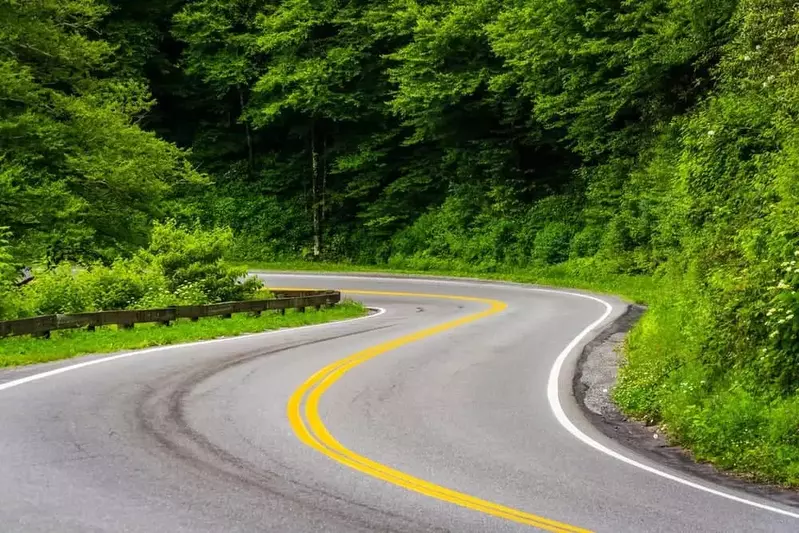 Newfound Gap Road in Smoky Mountain National Park