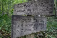 chimney tops sign