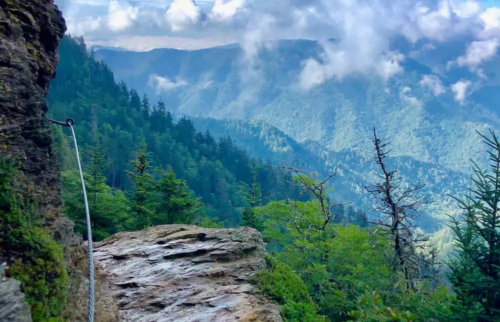 View from the Alum Cave Trail