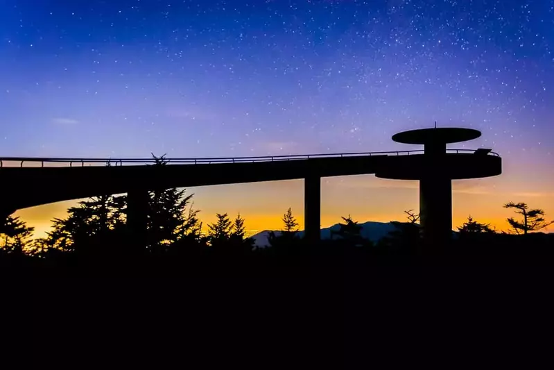 Clingmans Dome at night
