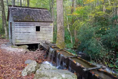 Reagan Mill in the Great Smoky Mountains National Park 