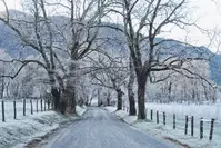 Cades Cove in the winter 
