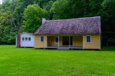 The Palmer Place in the Cataloochee Valley of the Smokies 