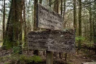 hiking sign