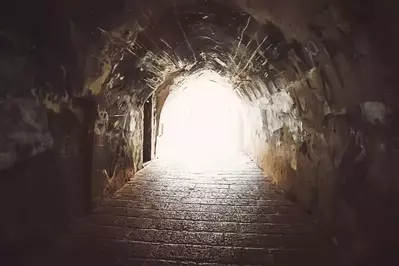 secret tunnel under clingmans dome road