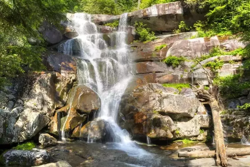 ramsey cascades waterfall