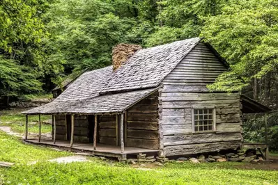 cabin in the Smoky Mountains