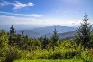 view from clingmans dome