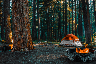 camping in the smoky mountains