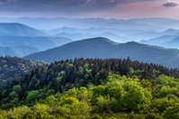 Smoky Mountains in North carolina