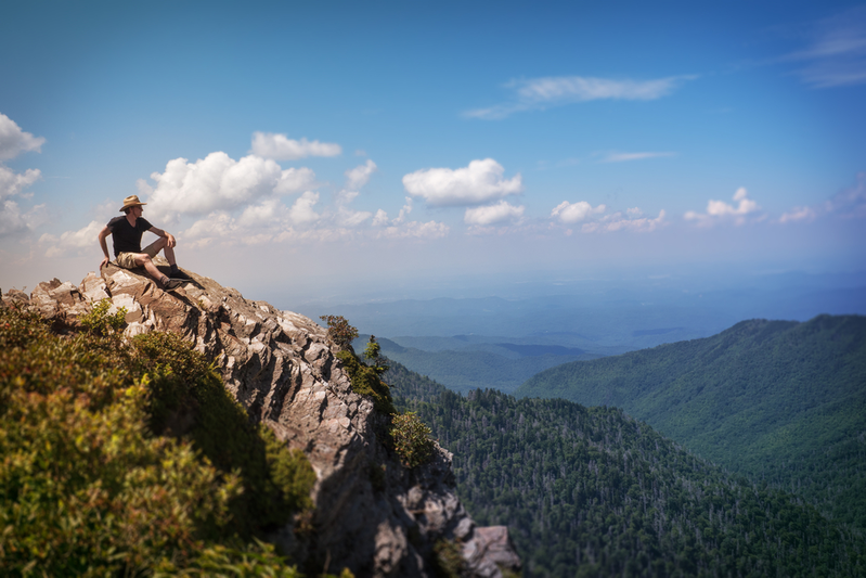 scenic overlook in great smoky mountains