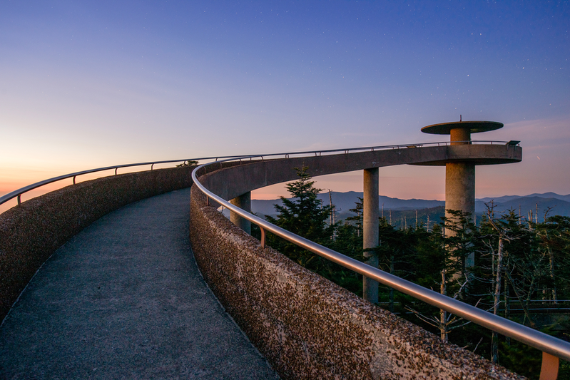 observation tower at top of Kuwohi