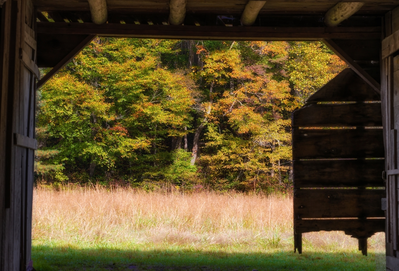 Cataloochee Valley barn