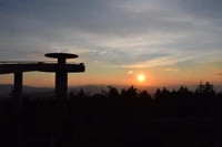 Kuwohi is a top spot to see a sunrise in the Smoky Mountains